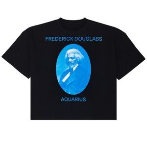 GOAT Oversized Horoscope Aquarius Tee Frederick Douglass